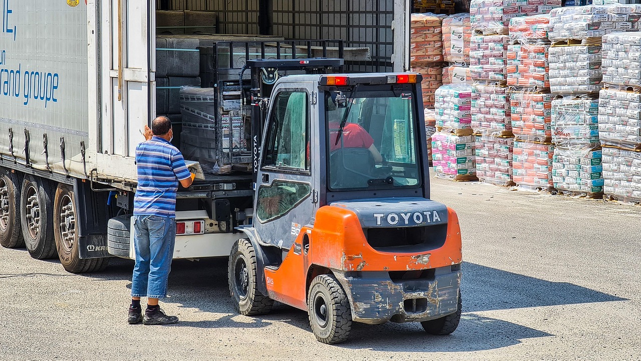 truck, loading, forklift, lift truck, jitney, fork truck, fork hoist, forklift truck, toyota, pallet, industry, cargo, forklift, forklift, forklift, forklift, forklift